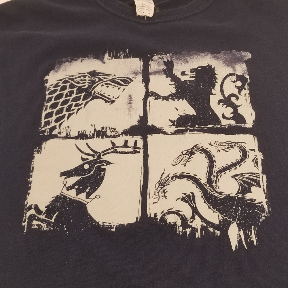 GAME OF THRONES FOUR HOUSES TSHIRT